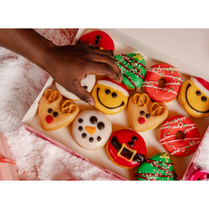 Box of Holidays Donuts