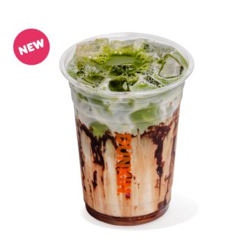 Dubai Chocolate Iced Matcha