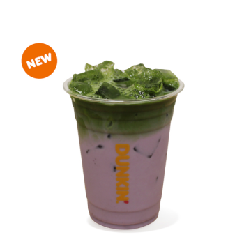 Blueberry Iced Matcha
