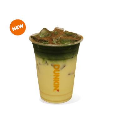 Carrot Cake Iced Matcha