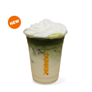 White Choco Hazelnut Iced Matcha