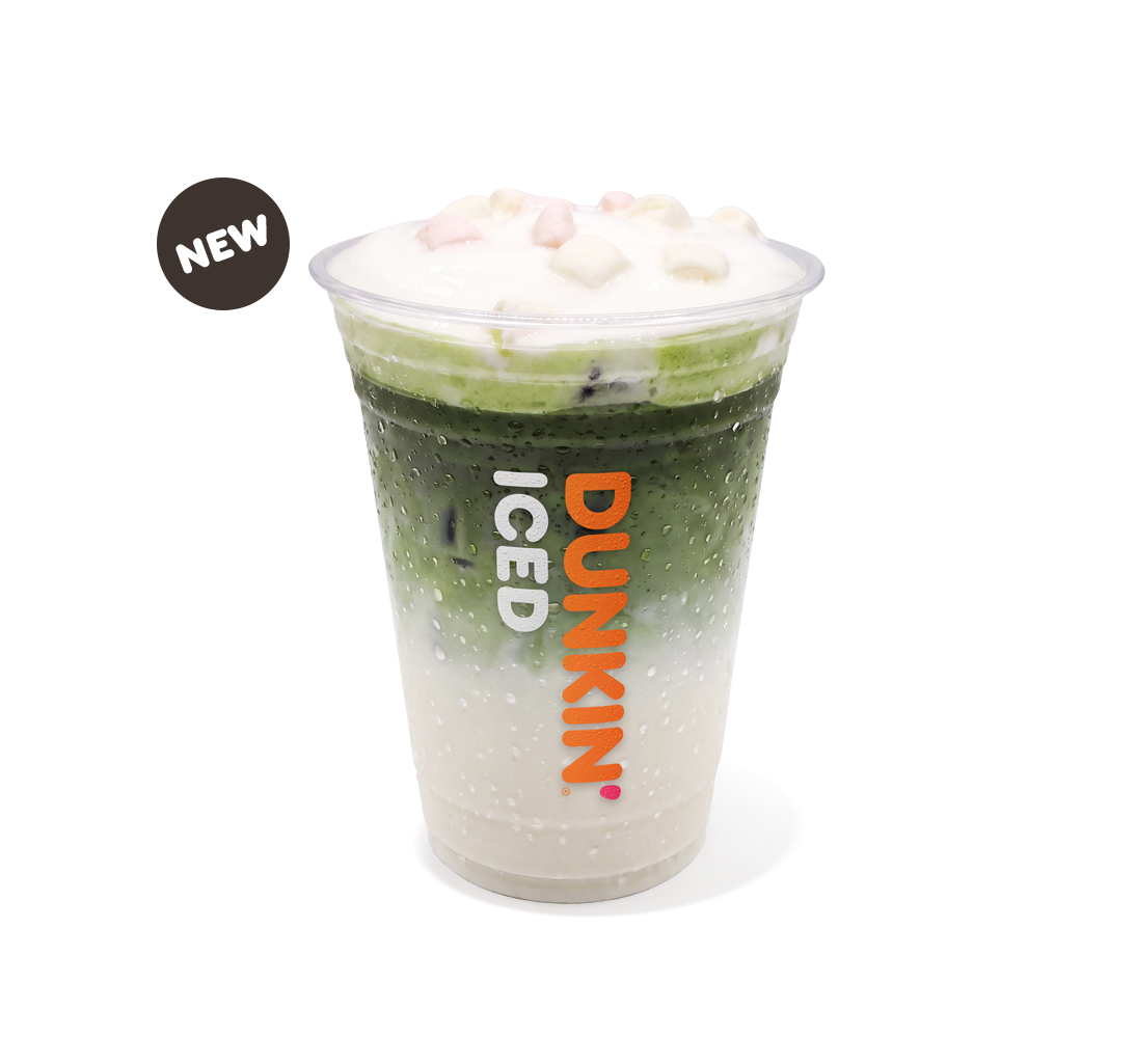 Toasted Marshmallow Iced Matcha