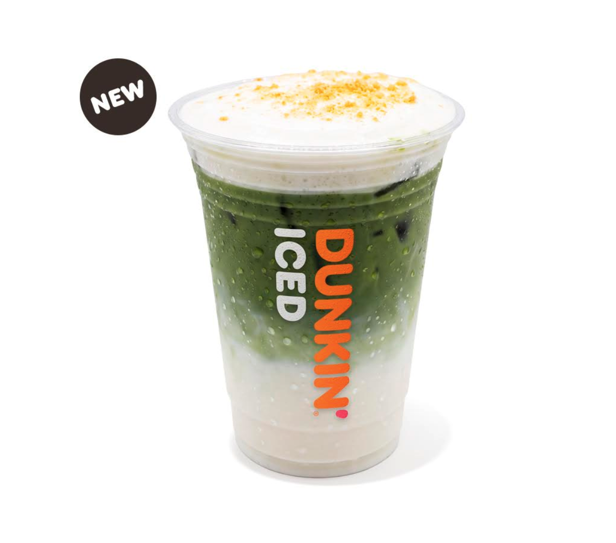 Toffee Apple Iced Matcha