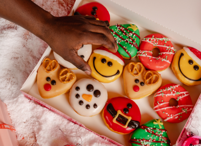 Box of Holidays Donuts